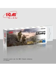 WWII French infantry - ICM 3091