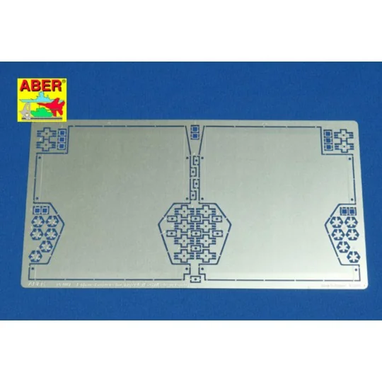 Exhaust covers for TigerI, Ausf.E-(Early/Late version), 1/16 - Aber... Exhaust covers for TigerI, Ausf.E-(Early/Late version), 1/16 - Aber...