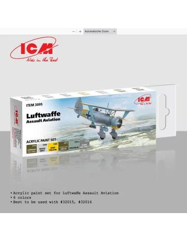 [NO_DESC] Luftwaffe Assault Aviation - ICM 3095