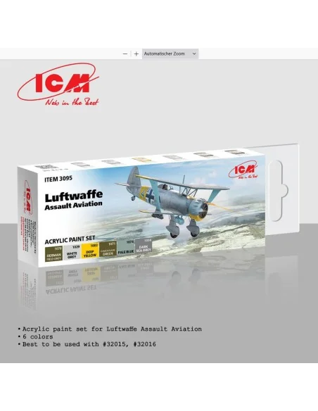 Luftwaffe Assault Aviation - ICM 3095