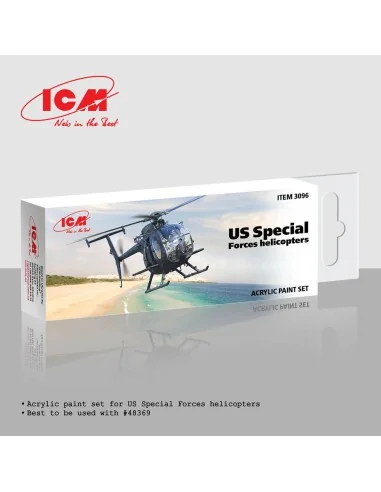 [NO_DESC] US Special Forces helicopters - ICM 3096