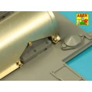 Exhaust covers for TigerI, Ausf.E-(Early/Late version) - Aber Model...