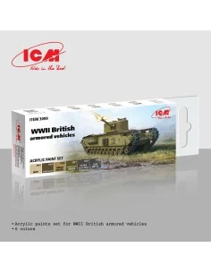 WWII British armored vehicles - ICM 3099