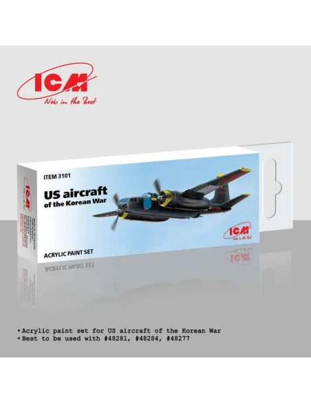 [NO_DESC] US aircraft of the Korean War - ICM 3101