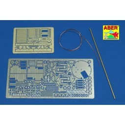 Driver's hatch details for TigerI, Ausf.E, 1/16 - Aber Models 16010