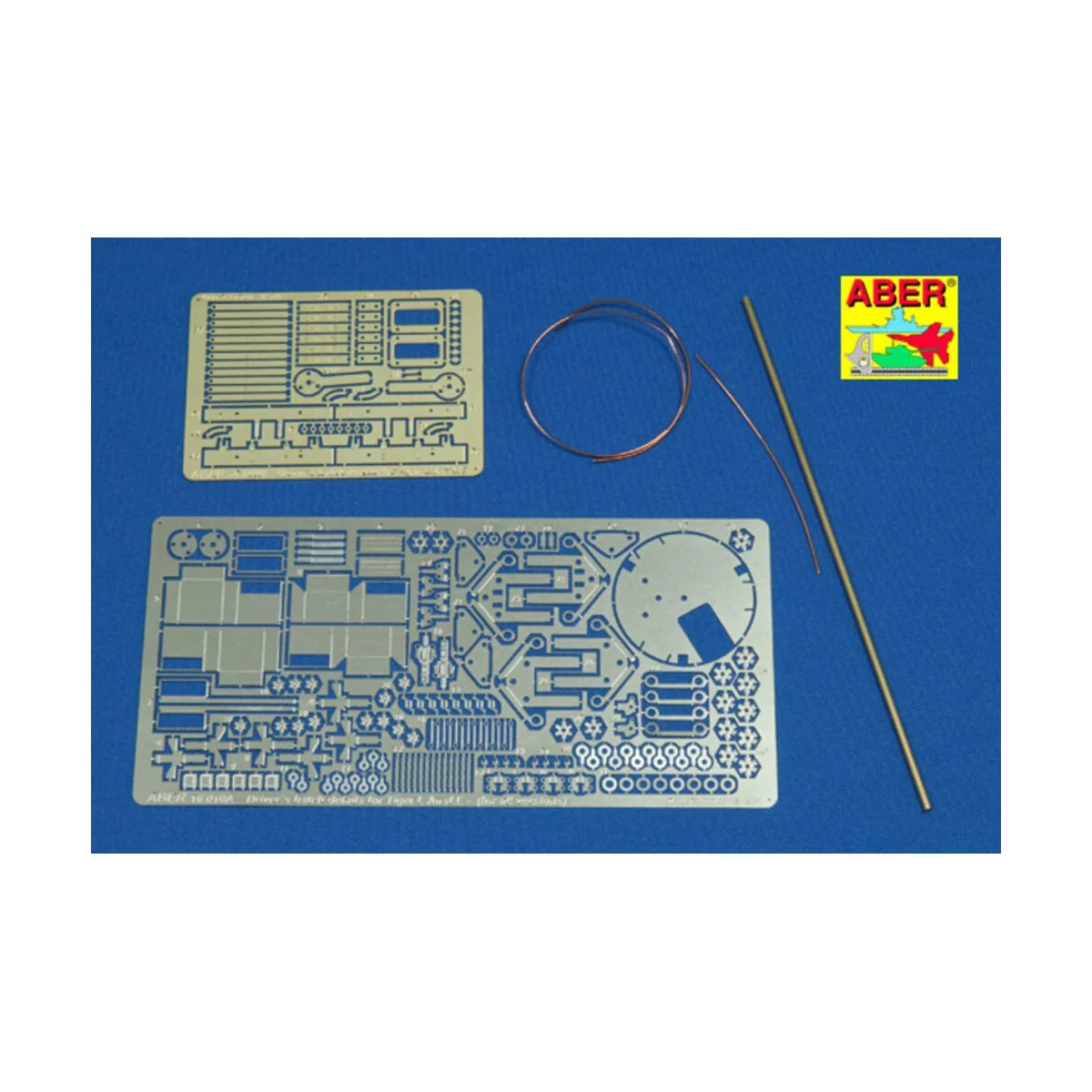 Driver's hatch details for TigerI, Ausf.E, 1/16 - Aber Models 16010