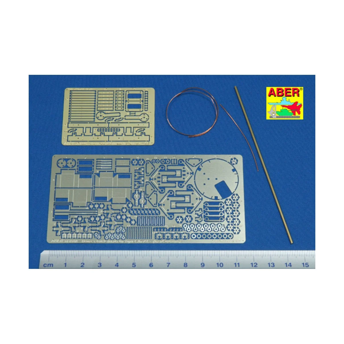 Driver's hatch details for TigerI, Ausf.E, 1/16 - Aber Models 16010