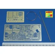 Driver's hatch details for TigerI, Ausf.E, 1/16 - Aber Models 16010