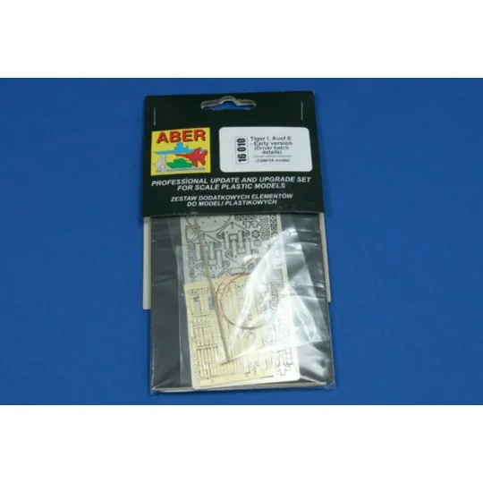 Driver's hatch details for TigerI, Ausf.E, 1/16 - Aber Models 16010