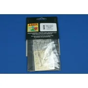 Driver's hatch details for TigerI, Ausf.E, 1/16 - Aber Models 16010