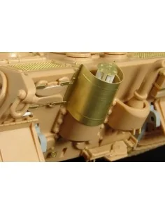 King Tiger Porsche Turret Exhaust shroud, 1/48 - Hauler HLX48171 2