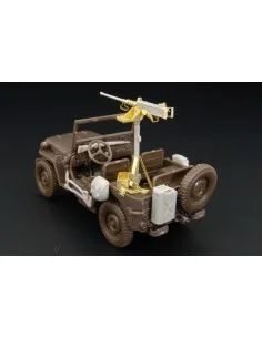JEEP Gun and accessories, 1/48 - Hauler HLX48194 2