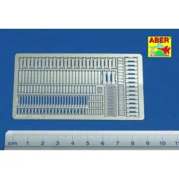 German clamps and clasps, 1/16 - Aber Models 16013