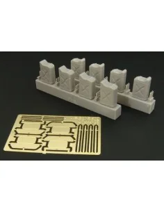 U S cans and holders, 1/48 - Hauler HLX48198 2