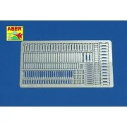 German clamps and clasps, 1/16 - Aber Models 16013 German clamps and clasps, 1/16 - Aber Models 16013
