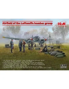 Airfield of the Luftwaffe bomber group, 1/48 - ICM DS4805