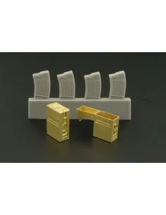 2cm FLAK magazines and boxes, 1/48 - Hauler HLX48205