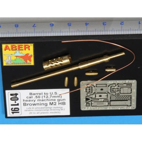 8,8 cm Tiger I high-explosive Ammo with box - Aber Models 16014