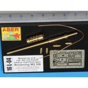 8, 8 cm Tiger I high-explosive Ammo with box, 1/16 - Aber Models 16014 8, 8 cm Tiger I high-explosive Ammo with box, 1/16 - Aber Models 16014