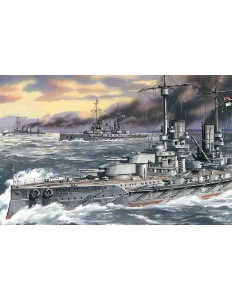 [NO_DESC] Großer Kurfürst WWI German Battleship, 1/350 - ICM S.002