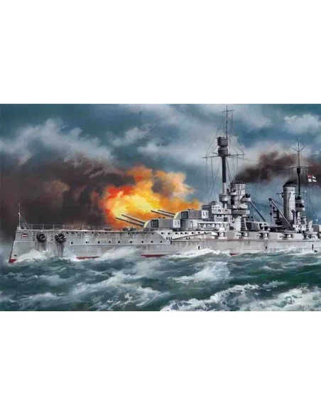 Kronprinz WWI German Battleship, 1/350 - ICM S.003