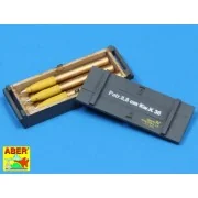 8,8 cm Tiger I high-explosive Ammo with box - Aber Models 16014