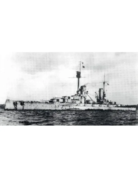 [NO_DESC] Kronprinz fullhull & waterline WWI German Battleship, 1/7...