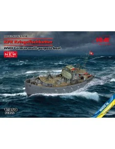 KFK Kriegsfischkutter, WWII German multi-purpose boat(100% new mold...