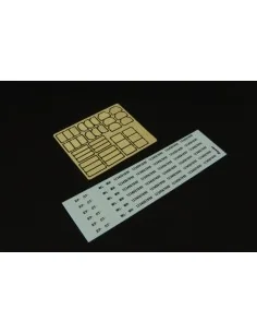 German licence plates w-decals, 1/48 - Hauler HLX48285