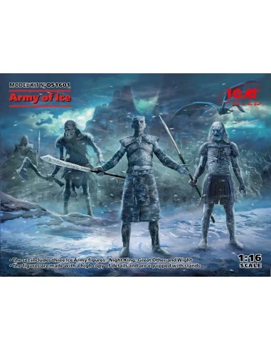 [NO_DESC] Army of Ice (Night King, Great Other, Wight), 1/16 - ICM ...