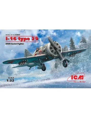 [NO_DESC] I-16 type 29, WWII Soviet Fighter, 1/32 - ICM 32003