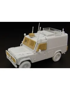 Land Rover Snatch grills-mesh, 1/48 - Hauler HLX48335
