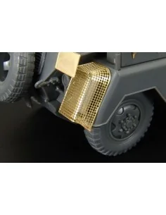 Sd Kfz 232 exhaust shroud mesh and silencer, 1/48 - Hauler HLX48337 2