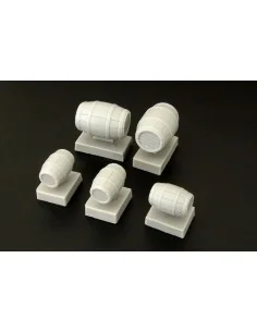 Wooden Barrels, 1/48 - Hauler HLX48344