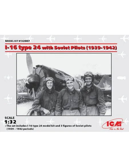 [NO_DESC] I-16 type 24 with Soviet Pilots(1939-42) Limited, 1/32 - ...