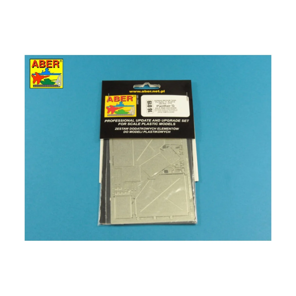Panther G. Vol.5-Rear tool boxes, 1/16 - Aber Models 16019 Panther G. Vol.5-Rear tool boxes, 1/16 - Aber Models 16019