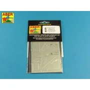 Panther G. Vol.5-Rear tool boxes, 1/16 - Aber Models 16019 Panther G. Vol.5-Rear tool boxes, 1/16 - Aber Models 16019