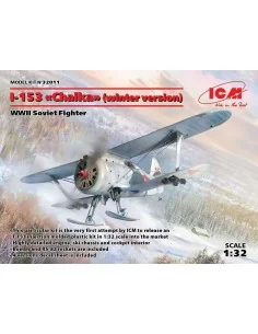 I-153(winter version), WWII Soviet Fighte, 1/32 - ICM 32011