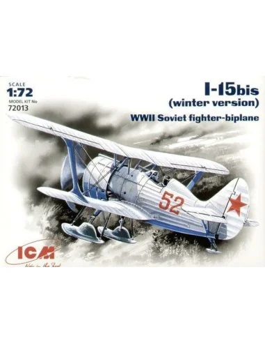 Polikarpov I-15bis Winterversion, 1/72 - ICM 72013