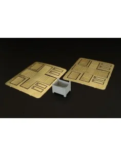 Steel containers (2pcs), 1/48 - Hauler HLX48360 2