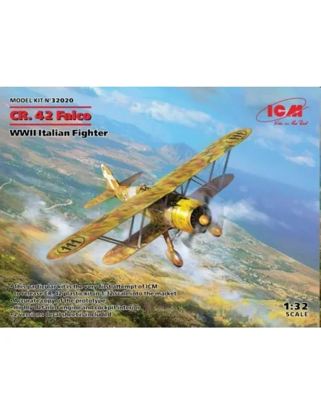 [NO_DESC] CR. 42 Falco, WWII Italian Fighter, 1/32 - ICM 32020