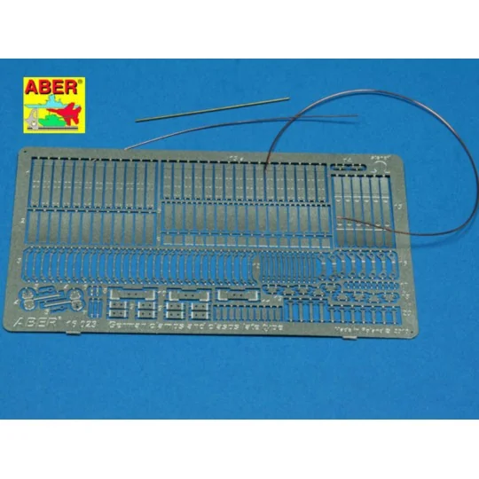 German clamps-late, 1/16 - Aber Models 16023