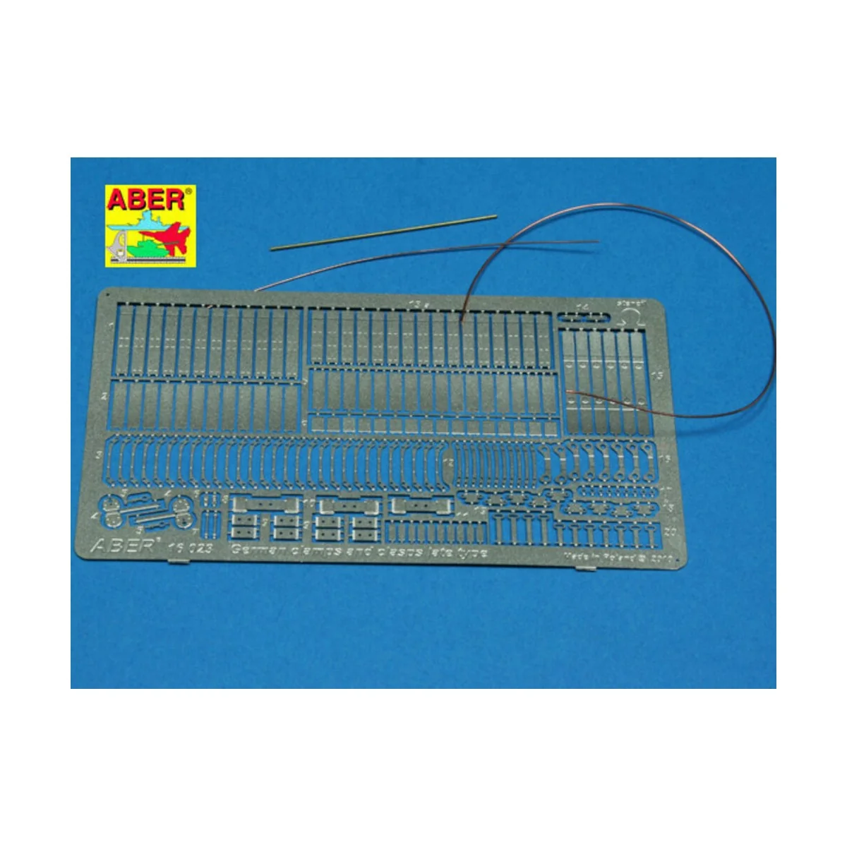 German clamps-late, 1/16 - Aber Models 16023