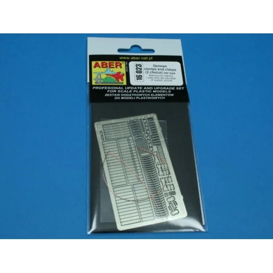 German clamps-late, 1/16 - Aber Models 16023