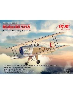 [NO_DESC] Bücker Bü 131A, German Training Aircraft, 1/32 - ICM 32033