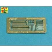 Barrel cleaning rods with brackets for Tiger I -very early model 12...