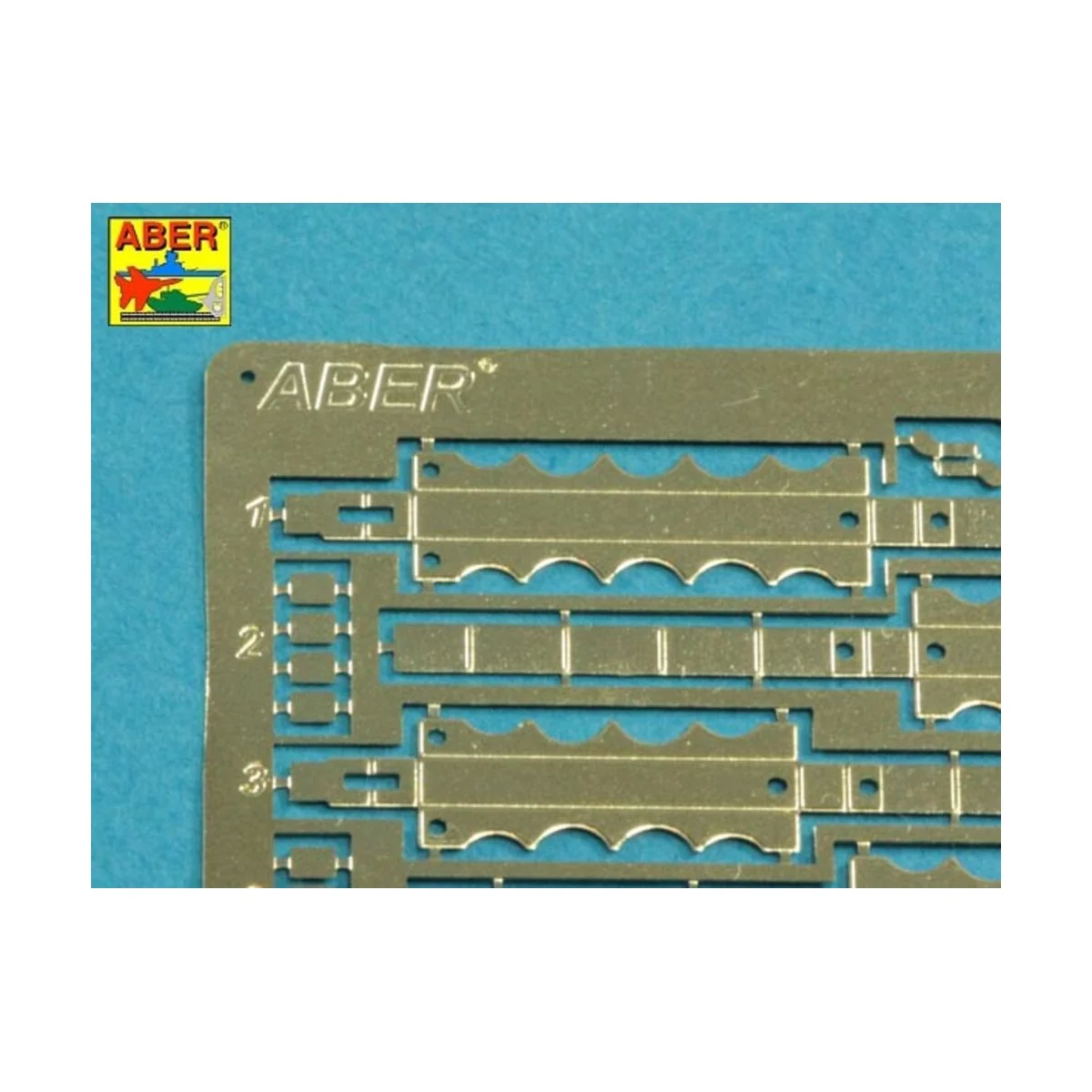Barrel cleaning rods with brackets for Tiger I -very early model 12...