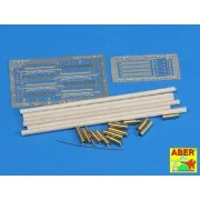Cleaning rods for Tiger I -late - Aber Models 16025