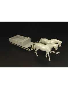 HS-3 Schlitten 500Kg, 1/35 - Hauler HLM35004