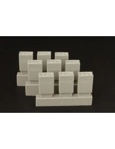 2cm FLAK ammo boxes, 1/35 - Hauler HLC35003 2